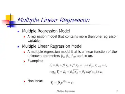 Multiple-Regression